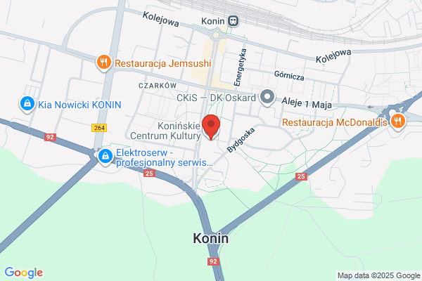 Centrum. Kino Koninskiego Domu Kultury