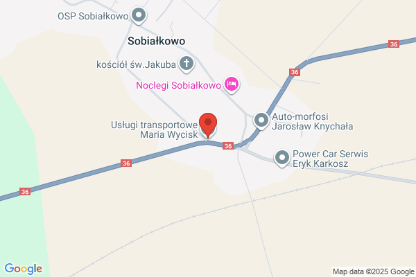 Marysia. Uslugi transportowe. Winiecki B.