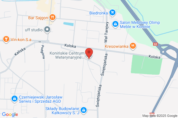Klinika weterynaryjna. Lek. wet. Wlodzimierz Maciaszek