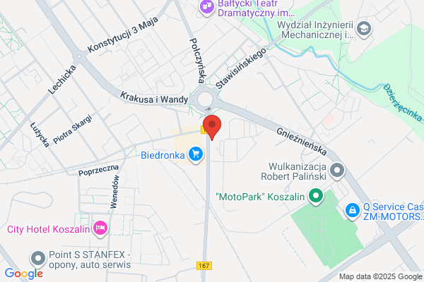 Polskie Górnictwo Naftowe i Gazownictwo SA. Wielkopolski Oddzial Obrotu Gazem w Poznaniu. Gazownia Koszalinska