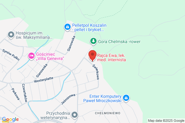Adamczak Ewa, lek. med. chorób wewn. Spec. medycyny rodzinnej. Gabinet