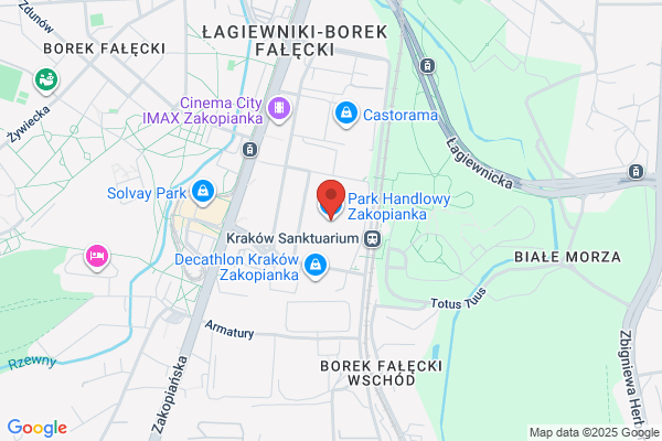 Zakopianka. Centrum handlowe