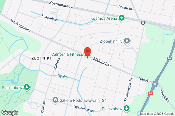 California Fitness Polska. Sp. z o.o. Oddzial. Dietetyczne srodki spozywcze