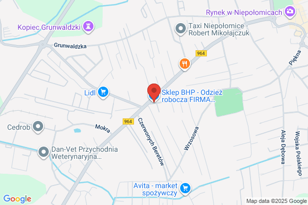 Tender. Odziez robocza i ochronna
