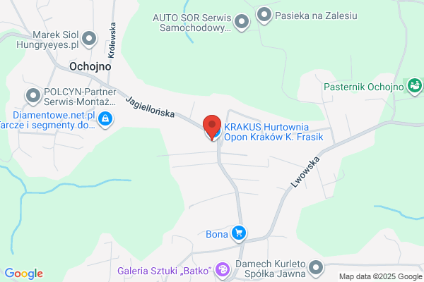 Krakus-Point S. Hurtownia opon i felg. Brozek. Sp.j.