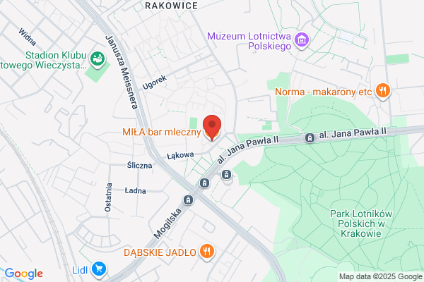 Mila. Bar mleczny. Banas S.