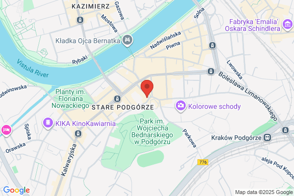 Polski Czerwony Krzyz. Punkt opieki nad chorym w domu. Rejon Podgórze