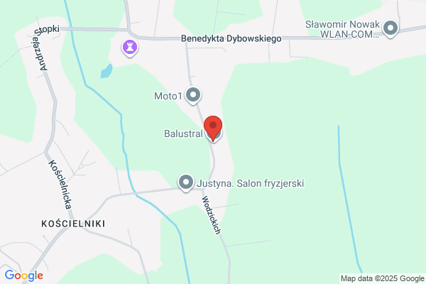 Balustrady z tralek betonowych