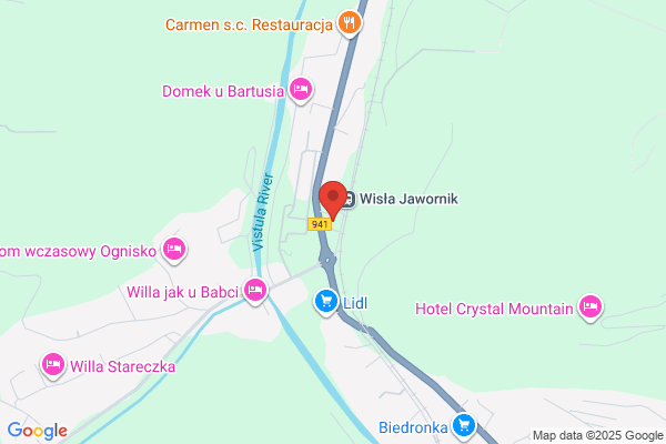 Wisla. Stacja paliw. Przeczkowski J.