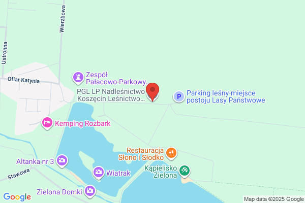 Lesnictwo Zielona. Nadlesnictwo Koszecin