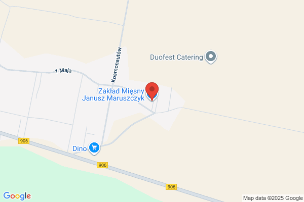 Maruszczyk Janusz. Skup, przetwórstwo, sprzedaz art. miesno - wedliniarskich