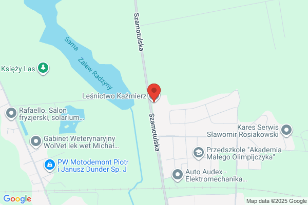 Lesnictwo Kazmierz. Nadlesnictwo Pniewy