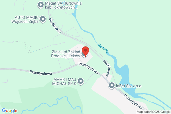Ziaja Ltd. Sp. z o.o. Zaklad produkcji leków