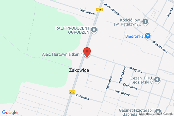 Ajax. Hurtownia tkanin