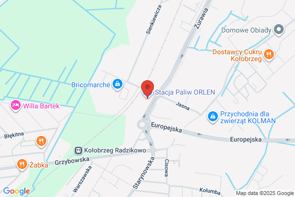 Cepen. Stacja paliw