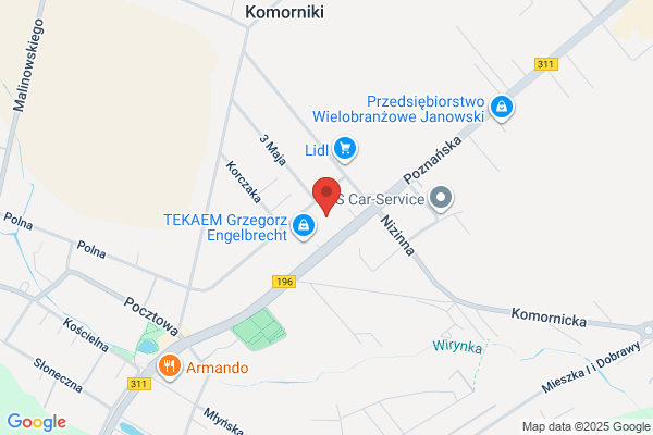 Lisiecki, Nawracala. Zaklad uslug geodezyjnych. S.j.