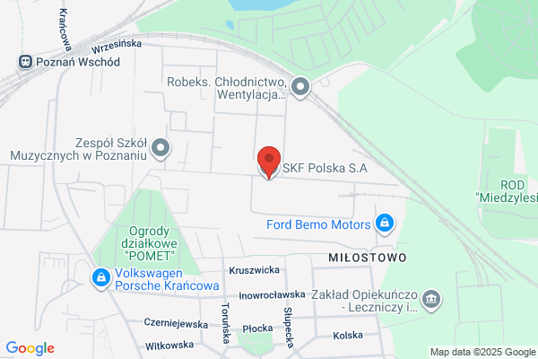 SKF Polska SA z siedziba w Poznaniu