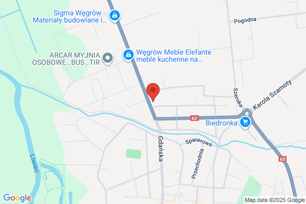 Mazowiecki Zarzad Dróg Wojewódzkich w Warszawie. Rejon Drogowy Wegrów - Siedlce. Obwód drogowy