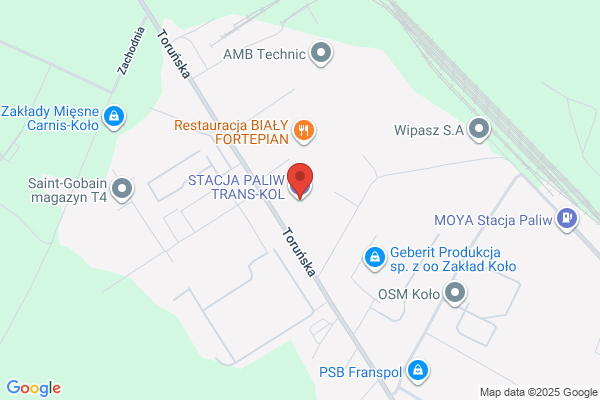 Trans-Kol Paliwa. Sp. z o.o. PHU. Stacja paliw, hurt paliw