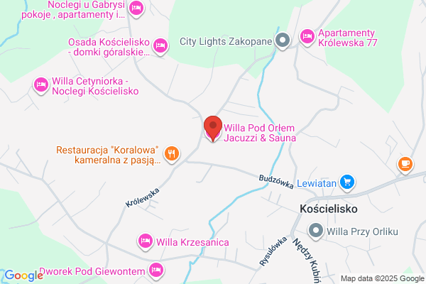 Willa Pod Orłem - Pokoje, apartamenty, karczma