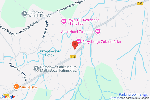 Gasienica-Brzega Krystyna. Wynajem pokoi