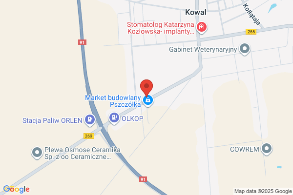 Gambud SA. Sklad materialów budowlanych