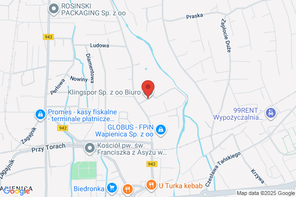 Klingspor. Sp. z o.o. Zaklad produkcyjny