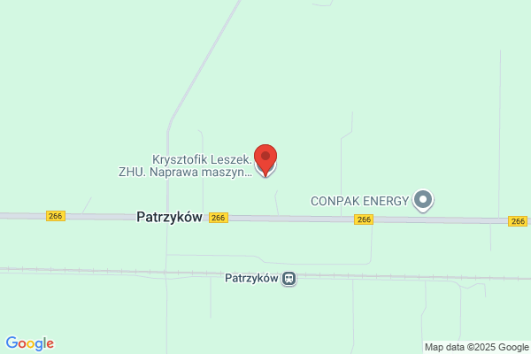 Krysztofik Leszek. ZHU. Naprawa maszyn ogrodniczych, budowlanych i lesnych