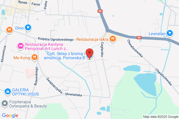 Colt. Sklep z bronia i amunicja, akcesoria. Porowska B.