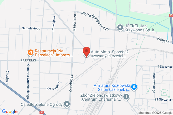 Auto-Moto. Sprzedaz uzywanych czesci samochodowych. Szafraniak A.