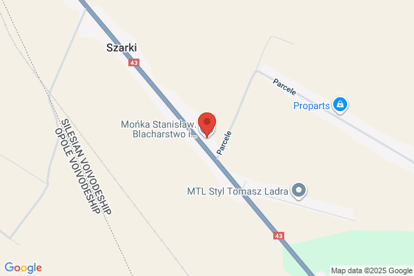 Monka Stanislaw. Blacharstwo i lakiernictwo