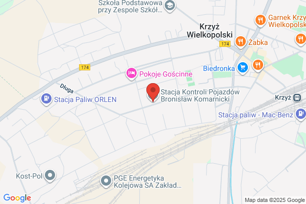 Komarnicki Bronislaw. Stacja kontroli pojazdów