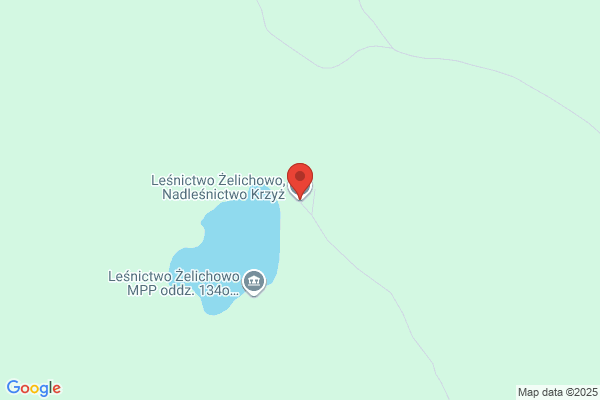 Lesnictwo Zelichowo. Nadlesnictwo Krzyz