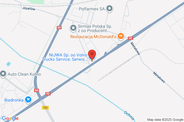 Nijhof-Wassink. Sp. z o.o. Agent sprzedazy i autoryzowany serwis samochodów ciezarowych Volvo