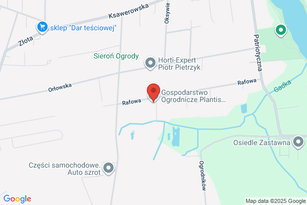 Plantis. Gospodarstwo upraw wodnych. Jesiak R.I.