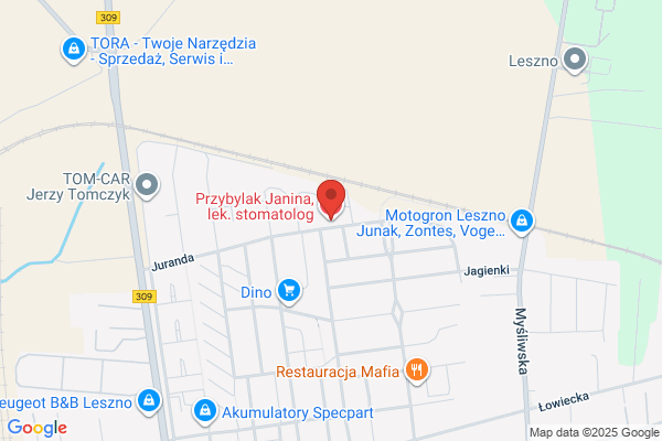Przybylak Janina, lek. stomatolog. Gabinet
