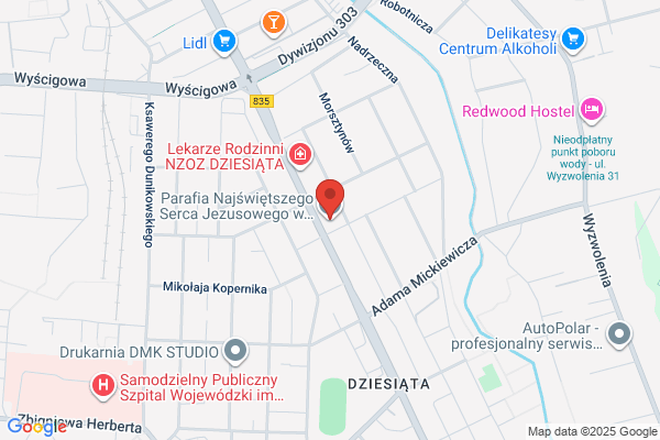 Parafia rzymskokatolicka Najswietszego Serca Pana Jezusa