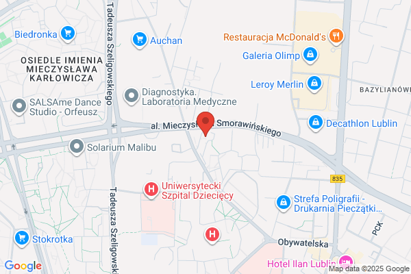 Szymanski S., dr nauk med. Spec. ginekolog poloznik, cytolog. Gabinet