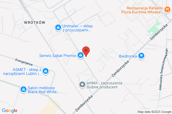 Mateusz. Salon oswietleniowy. Importer oswietlenia firm Orion i Creval