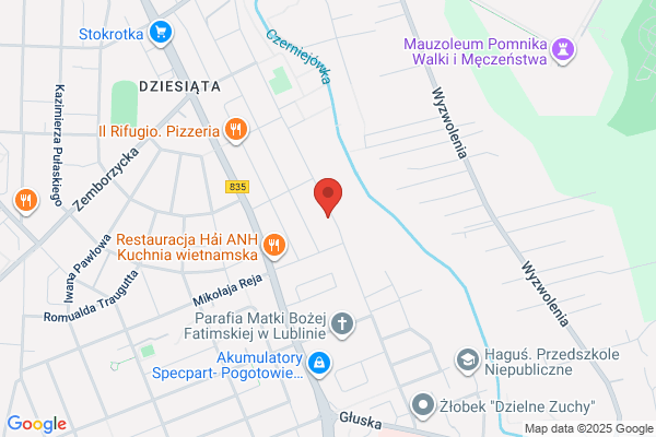Scierzynska Malgorzata. Protetyczne uslugi