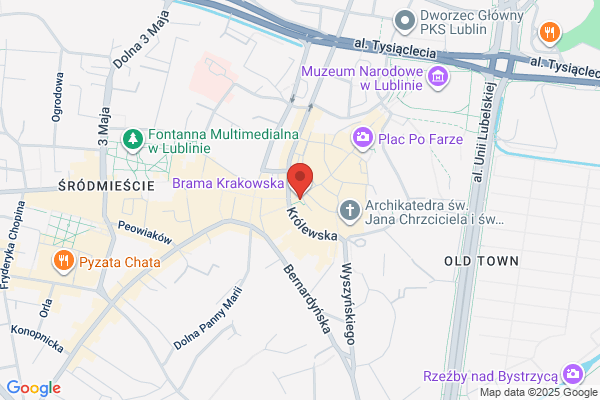 Ulice Miasta. Restauracja