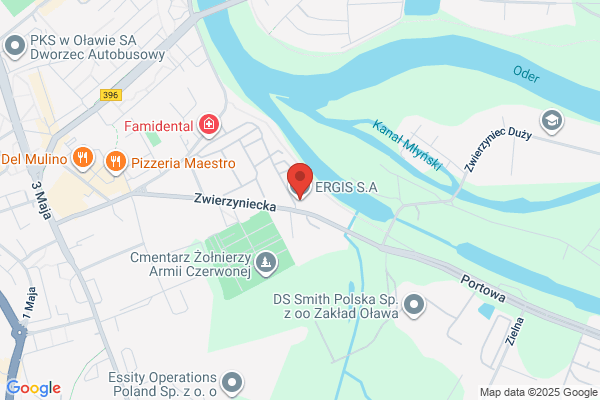 Ergis SA. Hurtownia folii i art. z tworzyw sztucznych