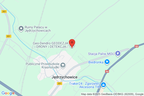 Geo-Euro-Dex. CGKP. Prace geodezyjne