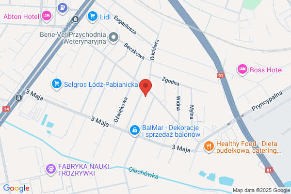 Geoprym. Uslugi geodezyjno - kartograficzne. Janiak M.