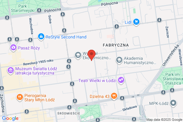 Stolówka Uniwersytetu Lódzkiego