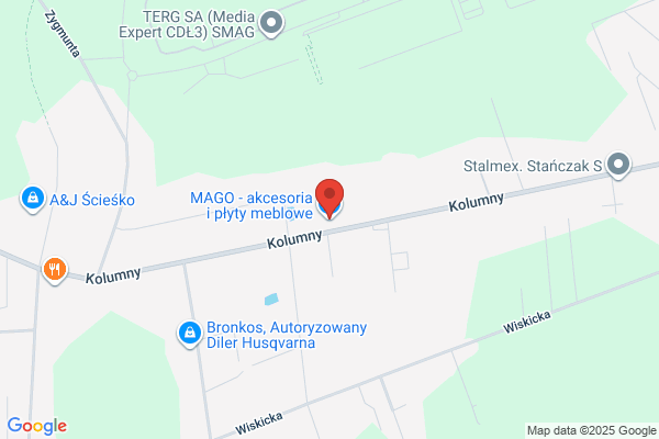 Mago. Hurtownia plyt meblowych, ciecie, oklejanie