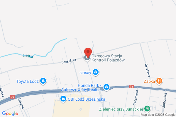 Kólko rolnicze Stoki-Sikawa. Okregowa stacja kontroli pojazdów