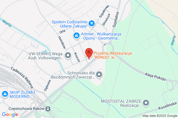 Rondo. Pizzeria GS Samopomoc Chlopska