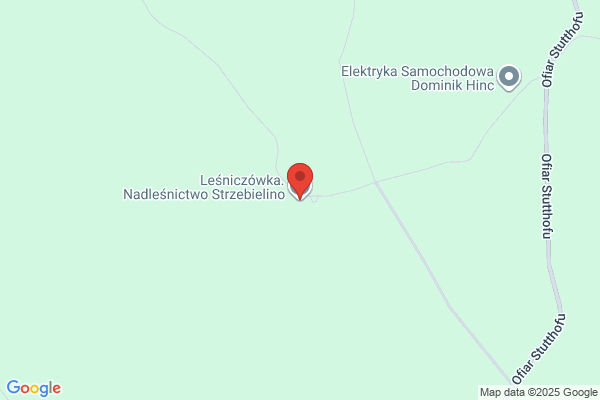 Lesnictwo Barlomino. Nadlesnictwo Strzebielino
