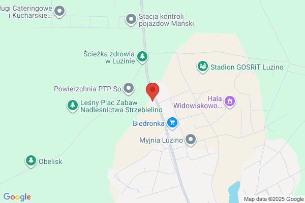 Lesnictwo Luzino. Nadlesnictwo Strzebielino